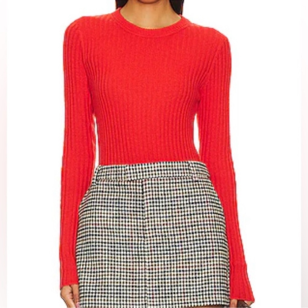 Free People Intimately Aura Layering Top Red Flame